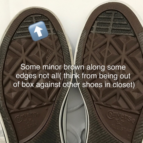 NWOT Eyelet Unique Black Super Cute Chuck Taylor Ox Converse - Picture 8 of 8